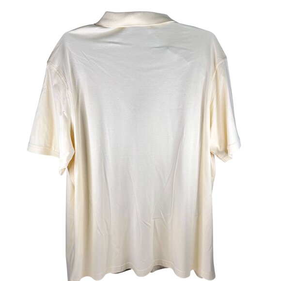 Murano Liquid Luxury Men's Yellow Golf Shirt 3XLT Tall Lightweight & Comfortable - Picture 3 of 12